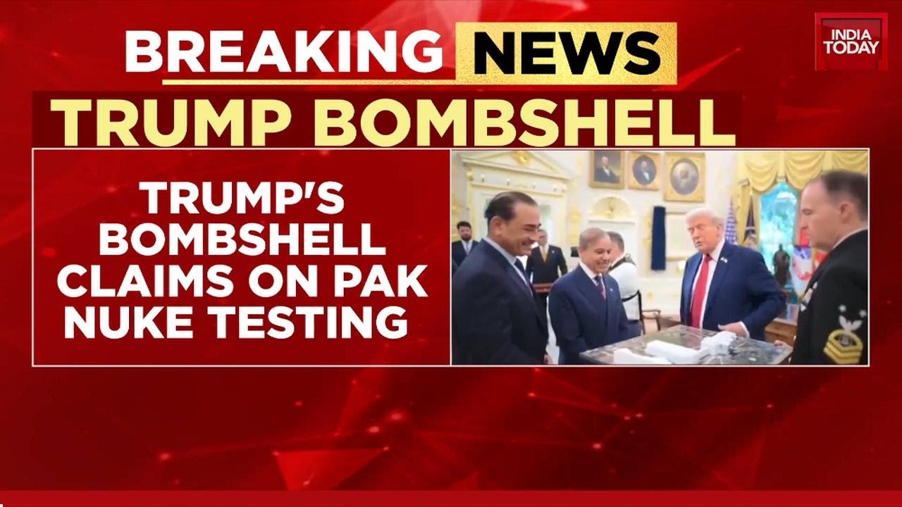 Donald Trump claims Pakistan, China testing nuclear weapons