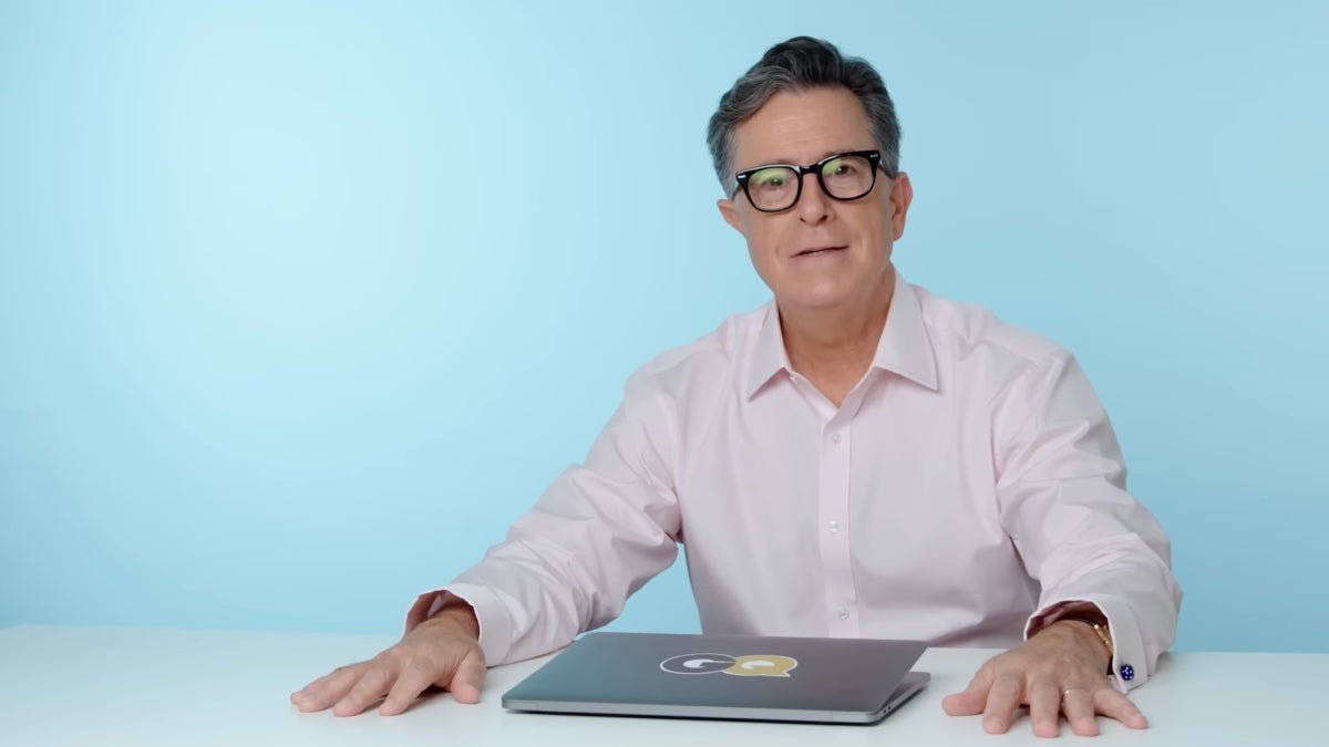 Stephen Colbert Pitches Pope Leo XIV Interview Before Late Show Ends