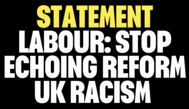 sutr statement on labour anti-migrant racism
