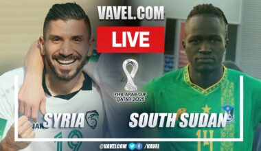 Syria vs South Sudan LIVE Score Updates in 2025 Arab Cup Match | 11/25/2025