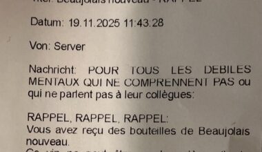 Quand tu reçois du siège de la boite oú tu travailles, ces genre de message #Patisserie #Hoffmann #Luxembourg #STI #Harcelement #Travail #Boycott #Gouvernement #ShameOnYou