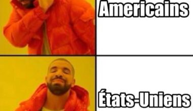 Prise extrêmement basée de la part de nos amis Uébecois