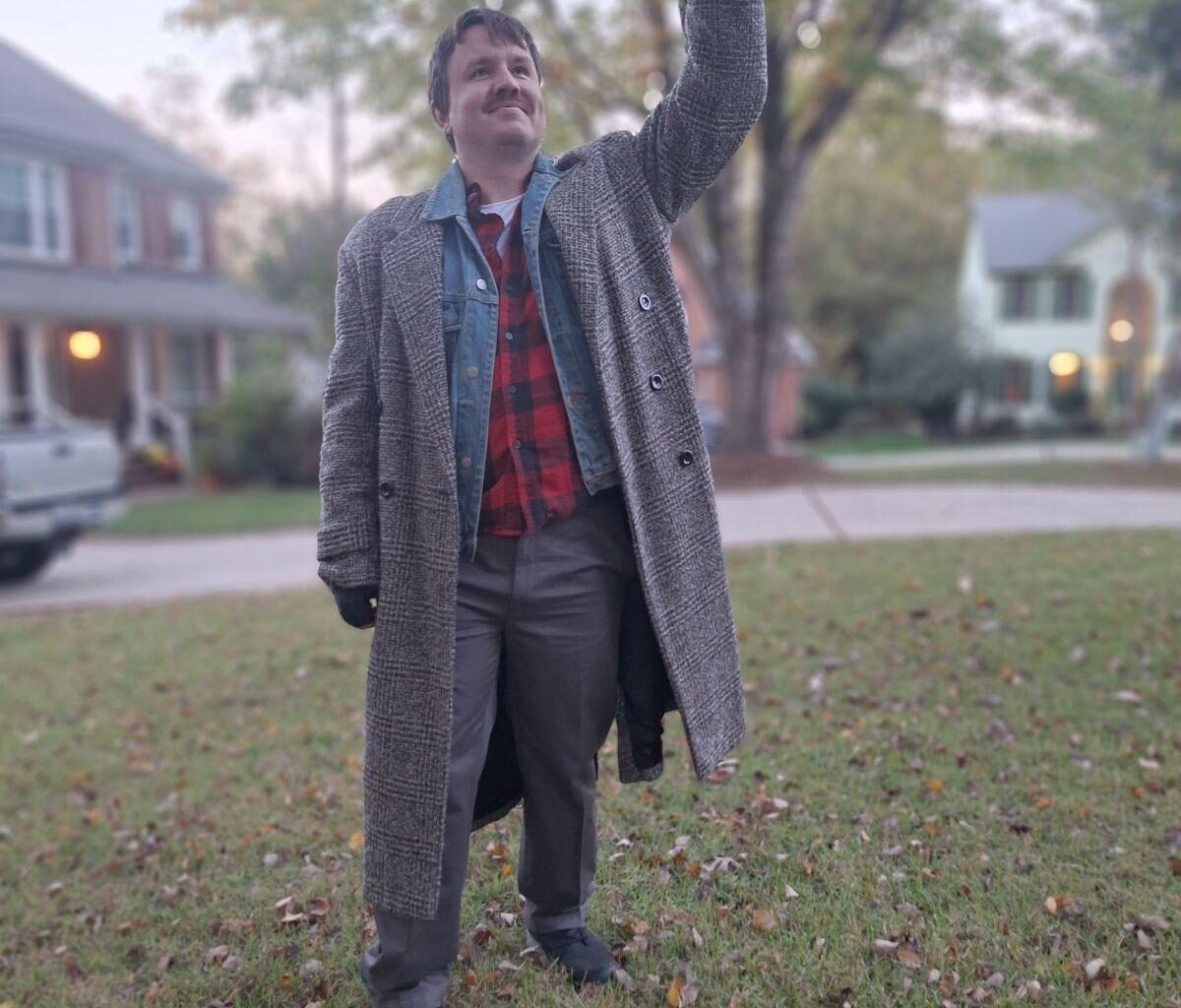 No one knew what my costume was.