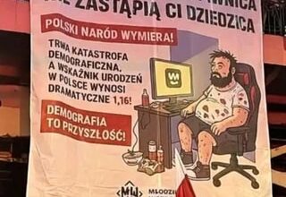 Każdy członek młodzieży wszechpolskiej już wychował 2+ dzieci, także teraz nawołują do swoich braci, którzy dali sie zmanipulować modom i zboczyli z jedynej poprawnej drogi życiowej dla mężczyzny, ojcostwa. Ważny przekaz leci ✊
