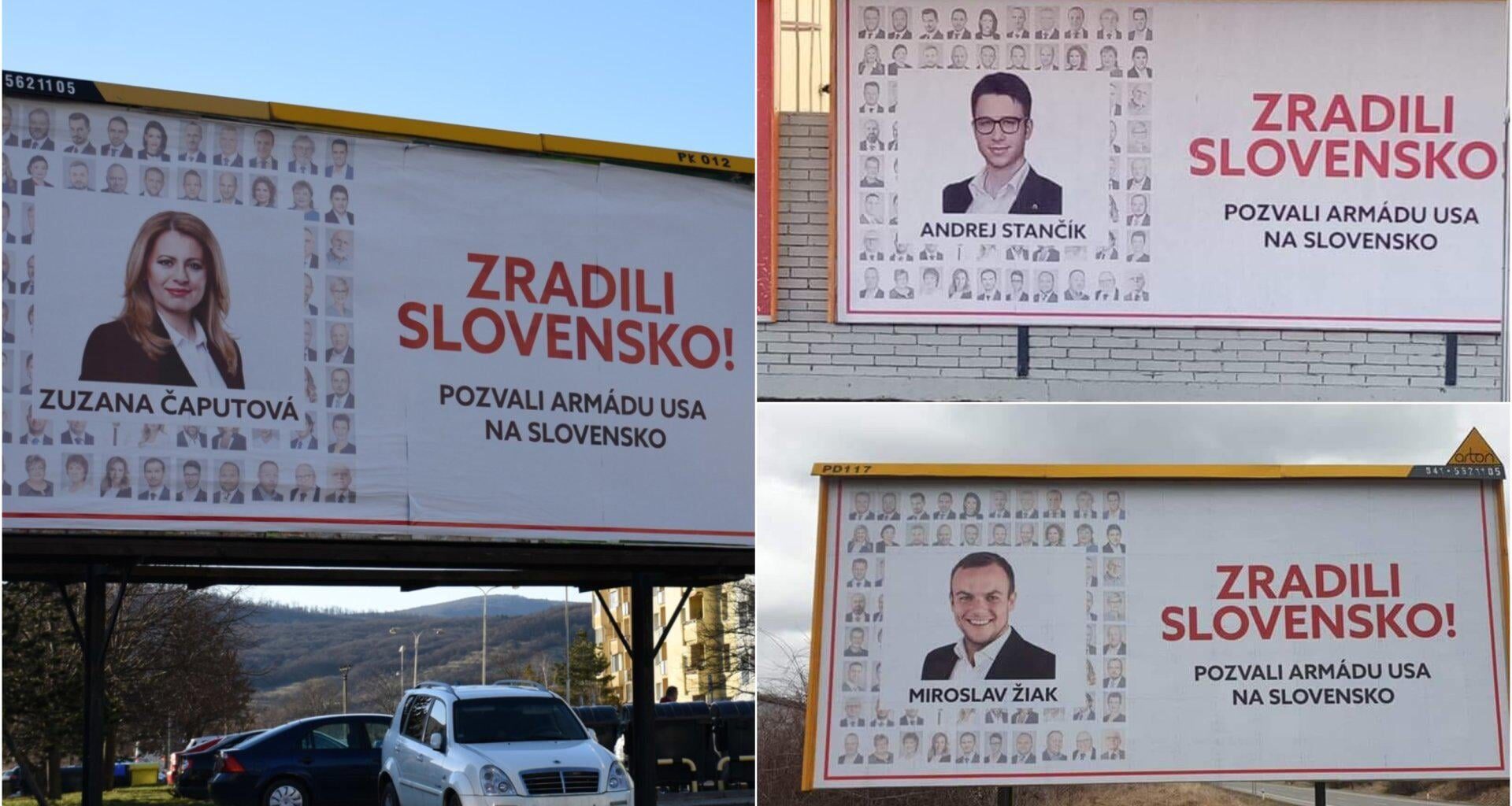 Smeracke profily sa zvdzusnuju ako je neslusne pana premiera oznacit za vlastizradcu. Pripomnte im, ze suhlasite a dufate, ze budu rovnako rozhorceny aj pri autorovi tychto bilboardov