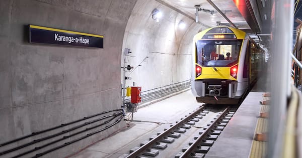 Auckland's long-awaited City Rail Link to open in second half of 2026