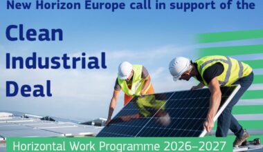 Clean Industrial Deal: a new Horizon Europe funding call to support the decarbonisation of the EU