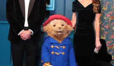 William and Kate meet iconic British celebrity