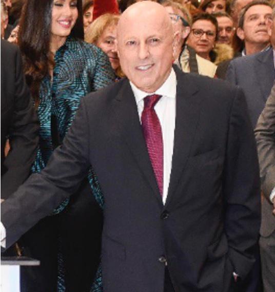 Tomás Olivo, en la inauguración del Centro Nevada.