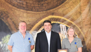 cover British couple who visited Ayia Napa 70 times named ‘tourism ambassadors’