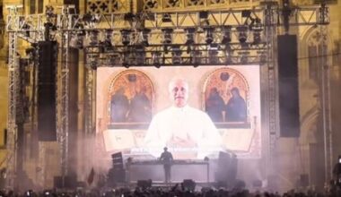 Pope Leo Blesses Rave Crowd At Slovak Cathedral