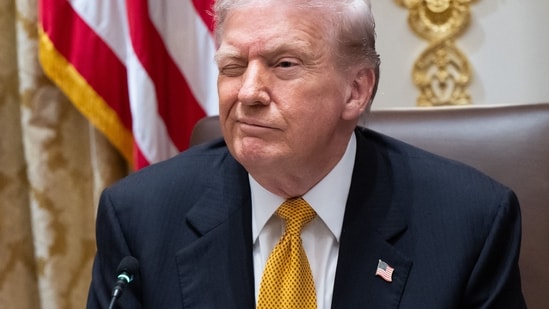 US President Donald Trump had earlier threatened to block the construction of the new Commanders stadium if they didn't revert to their old name -- Redskins. (AFP)