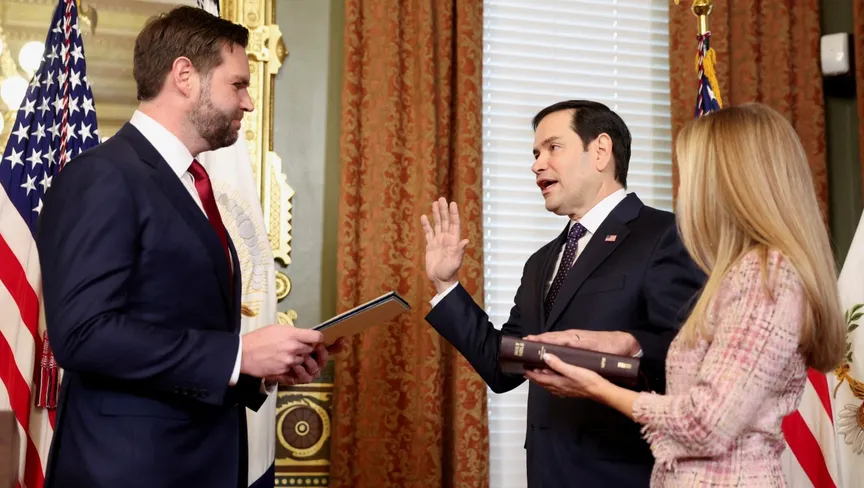 Rubio sees Vance as 2028 favourite, fuelling talk of a joint ticket