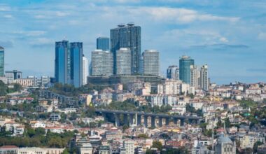 View of a financial hub on the European side of Istanbul, Türkiye, on October 18, 2024. (Adobe Stock Photo)