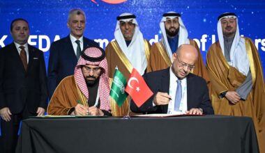 Under the auspices of the Presidency, the 11th World Halal Summit—organized in cooperation with the Standards and Metrology Institute for Islamic Countries (SMIIC), an affiliated body of the Organization of Islamic Cooperation (OIC), and coordinated by the Ministry of Trade and the Halal Accreditation Agency- on November 26, 2025. (AA Photo)