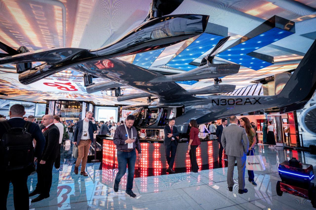 The Investment Office of the Presidency of Türkiye and the Industry and Technology Ministry signed a memorandum with Dubai World Trade Centre and KAOUN International during GITEX GLOBAL in Dubai to organize “GITEX Ai Türkiye” in Istanbul, Oct. 14, 2025. (AA Photo)