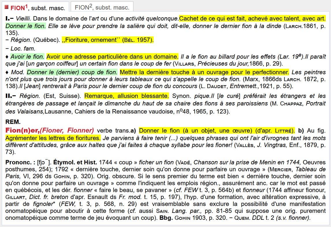 Qu'est-ce qu'on apprend en lisant le dicfionnaire