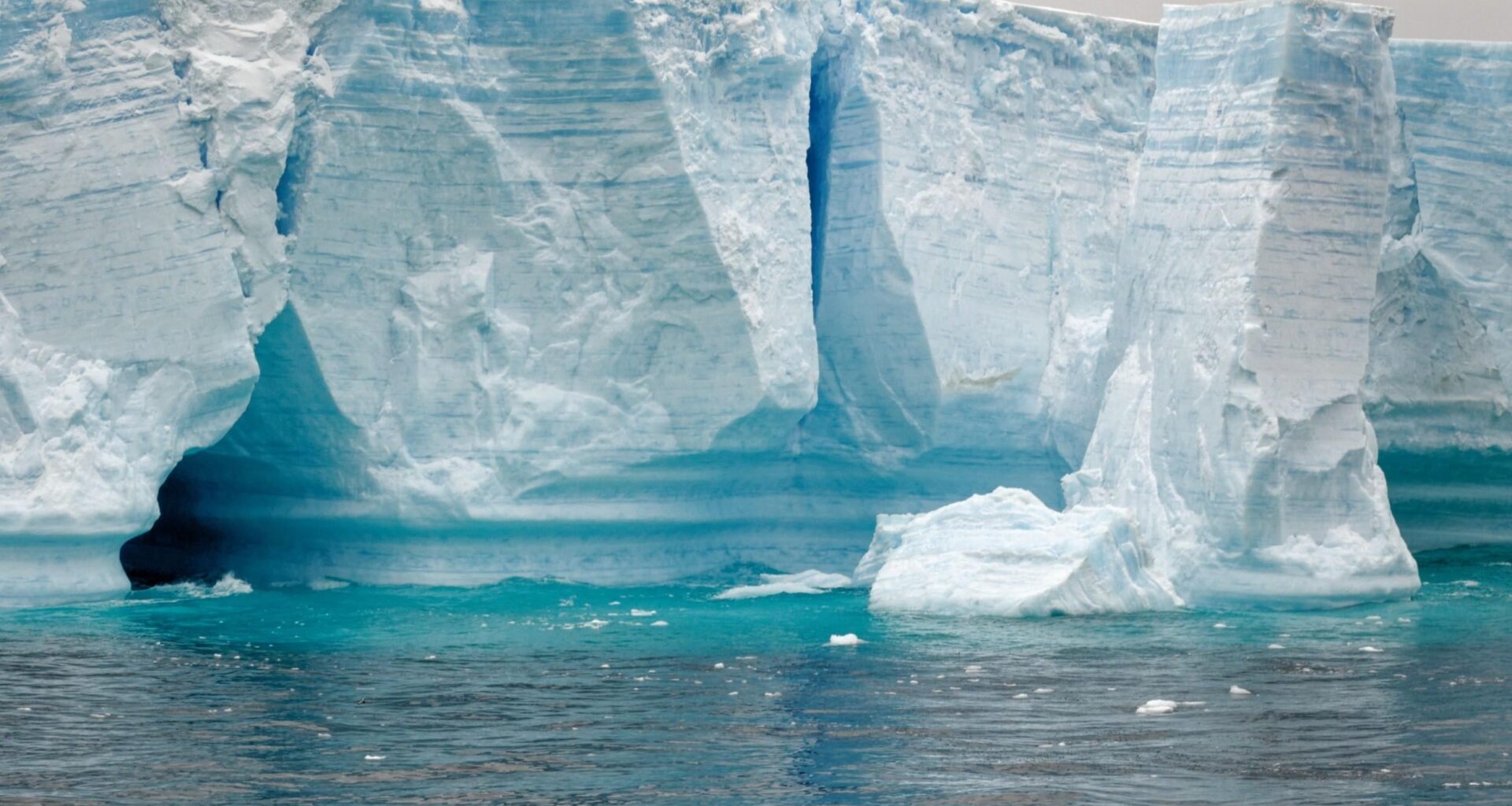 Warming oceans are pushing Antarctic ice shelves to the brink of collapse