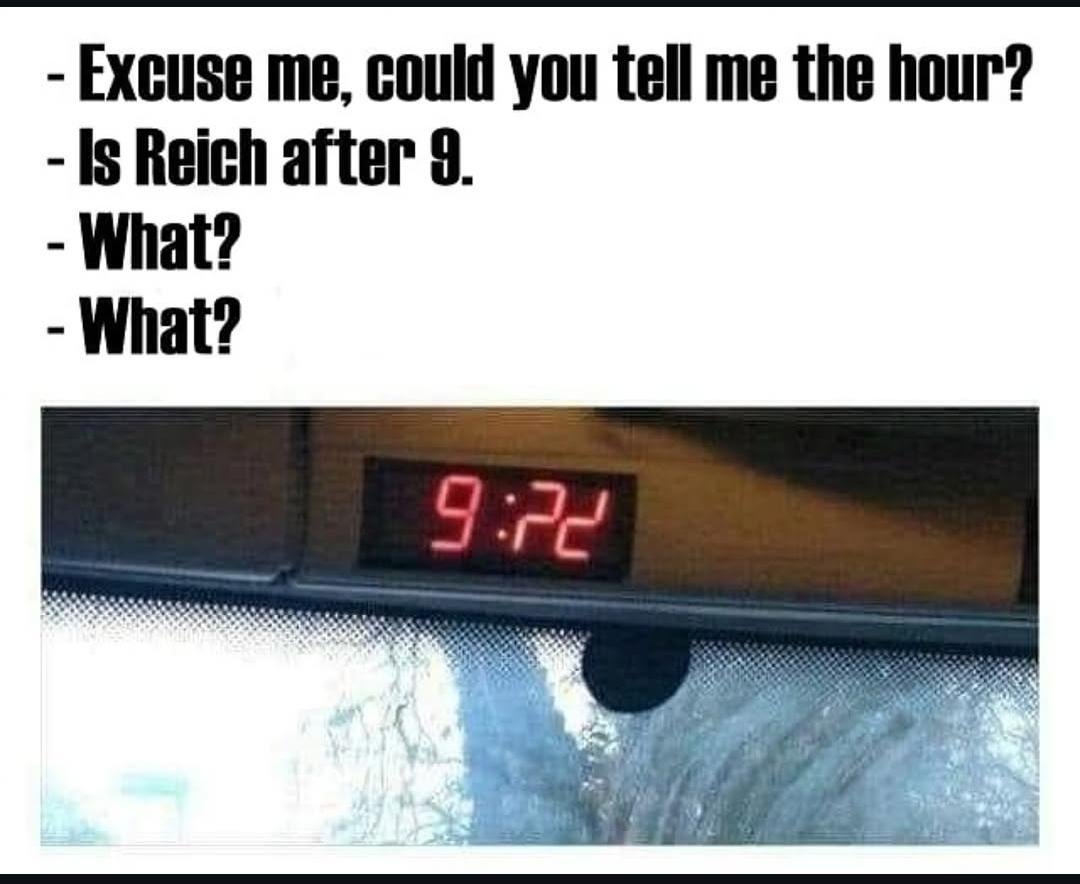 It's Nein O Clock ⏰