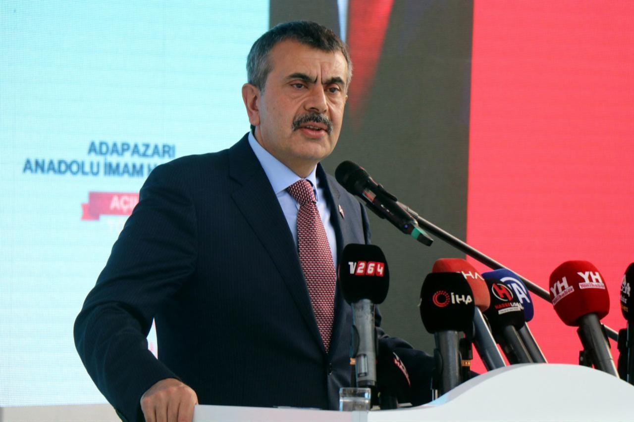 Minister of National Education Yusuf Tekin, Türkiye, Sept. 24, 2024. (IHA Photo)