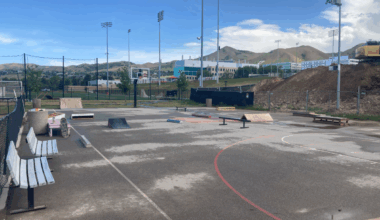 Skate park on campus on Nov. 16, 2025. (Courtesy of Jack Israelsen)