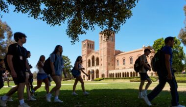 Judge bars Trump from fining University of California over discrimination : NPR