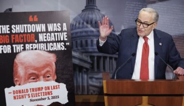 Trump talks about shutdown; SCOTUS on tariffs : NPR