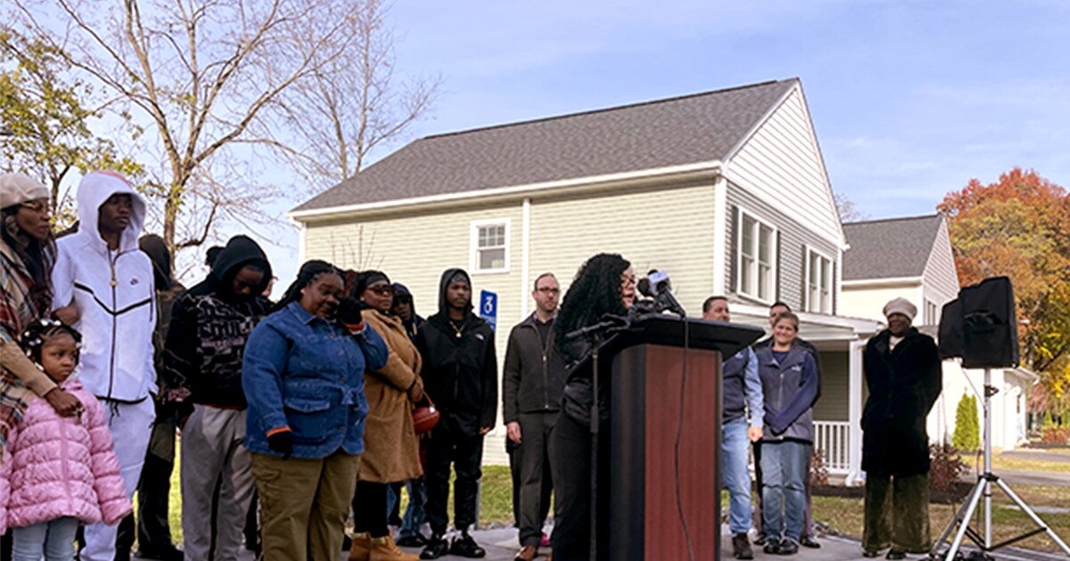 Habitat for Humanity unveils 10 clean energy East Hartford homes