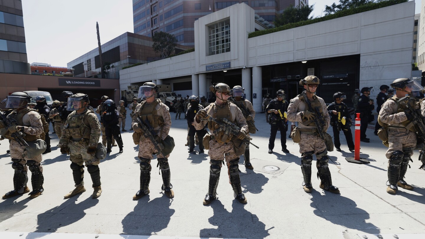 Pentagon orders Marines to leave Los Angeles after controversial deployment