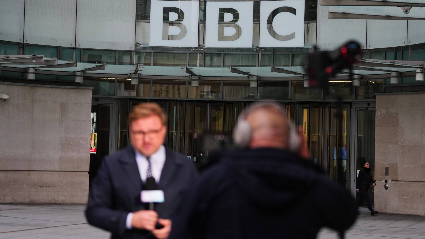 Britain's government will address a feud between BBC and Trump