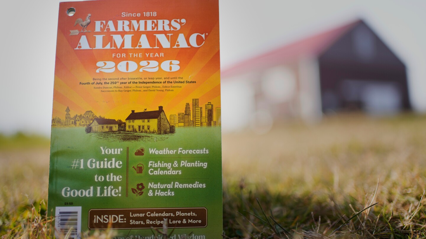 Farmers' Almanac will shut down after 2 centuries of predicting the weather