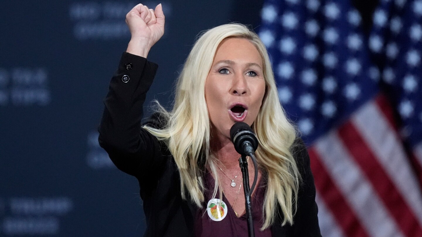 Why is Marjorie Taylor Greene resigning? It's messy with Trump but may not be over