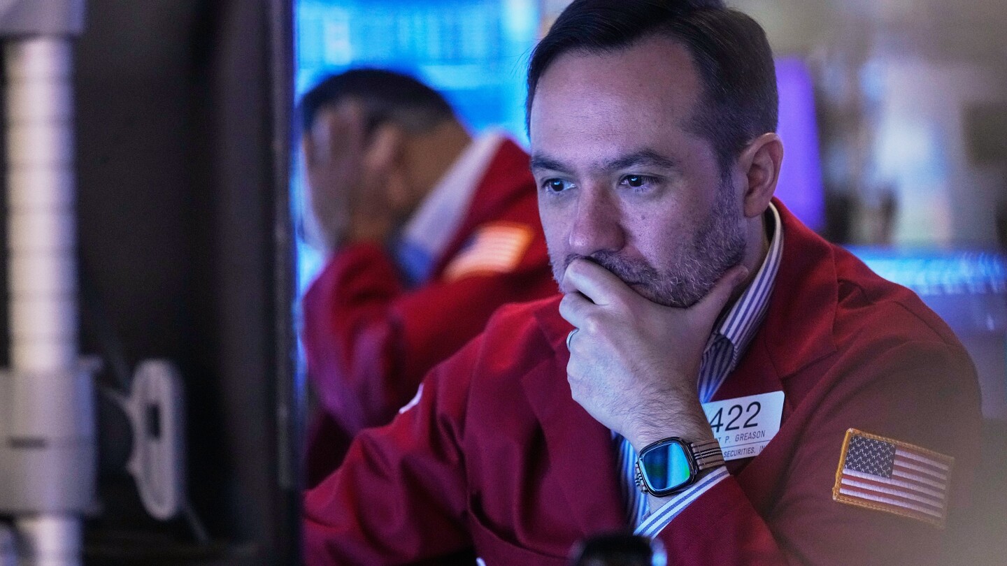 Wall Street erases almost all of a big early loss as Nvidia and bitcoin swing