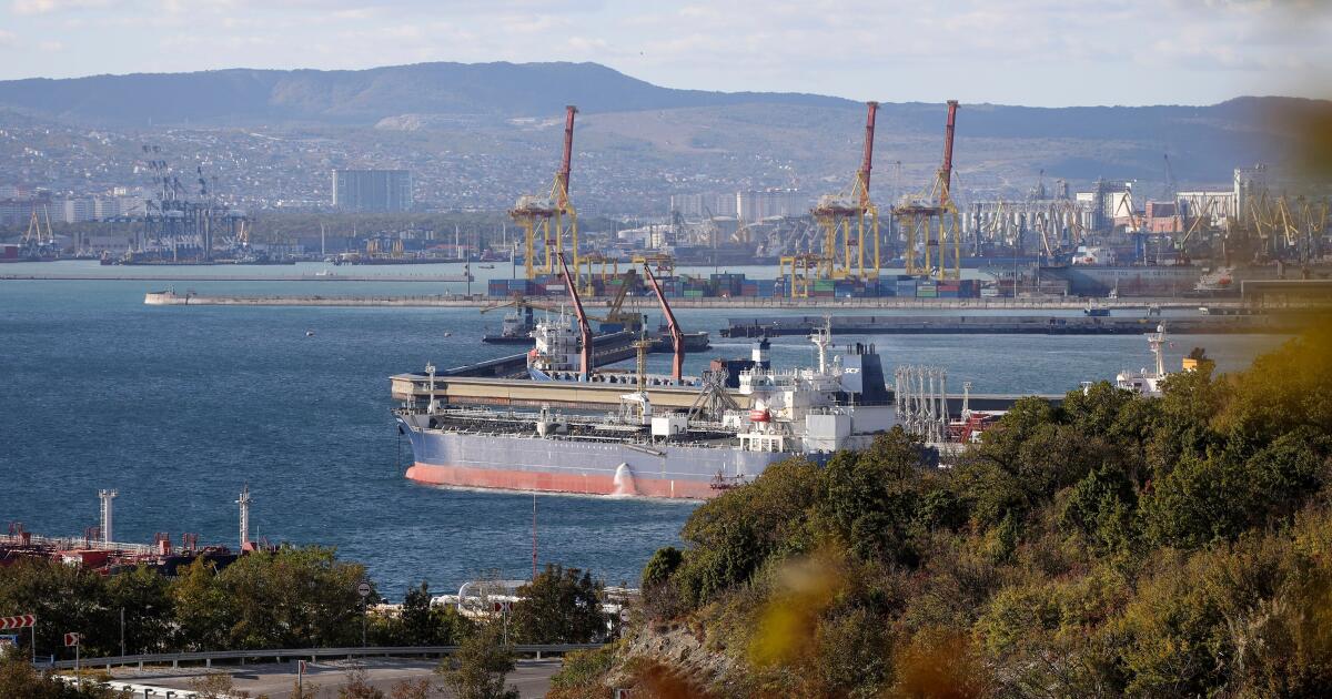 Ukraine's naval drones strike Russian oil tankers in the Black Sea