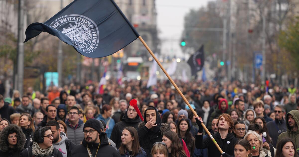 Serbian protesters vow to prevent real estate project linked to Trump son-in-law Kushner