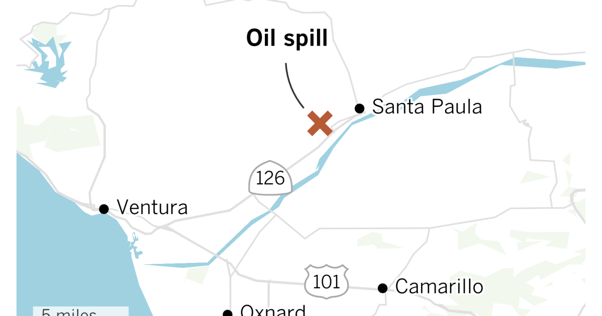 Crews race storms to contain oil spill in SoCal waterway