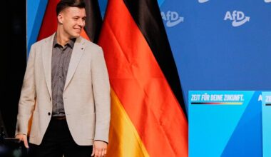 German far-right party AfD sets up its new youth wing as thousands protest
