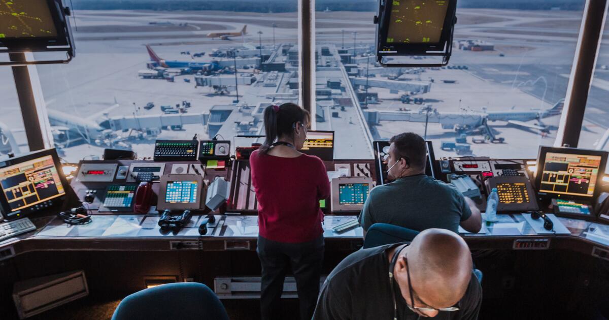 Air traffic controllers are struggling through shutdown