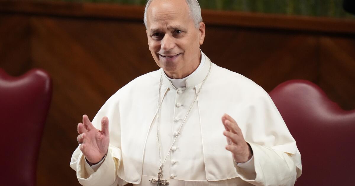 Pope Leo XIV calls for climate action, says God’s creation is 'crying out'