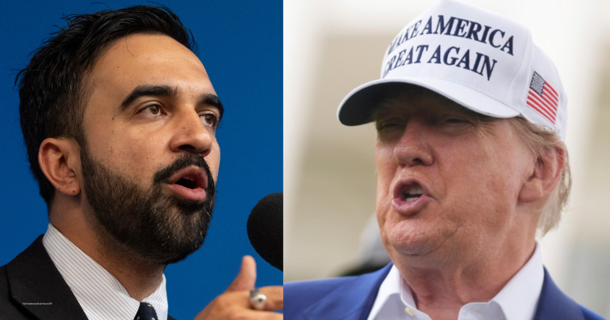 Trump says New Yorkers should vote for Cuomo over Mamdani