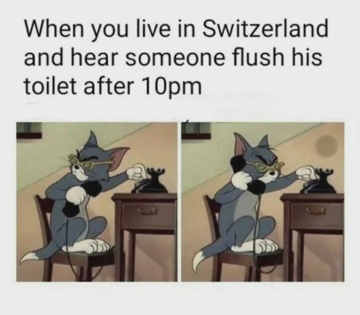Least curmudgeonly Swiss.