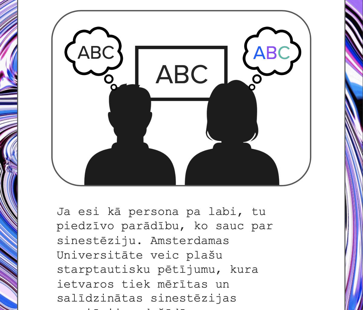 Meklēju latviešus ar grafēma-krāsu sinestēziju