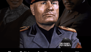 Never ask an Italian fascist dictator about his opinion on race