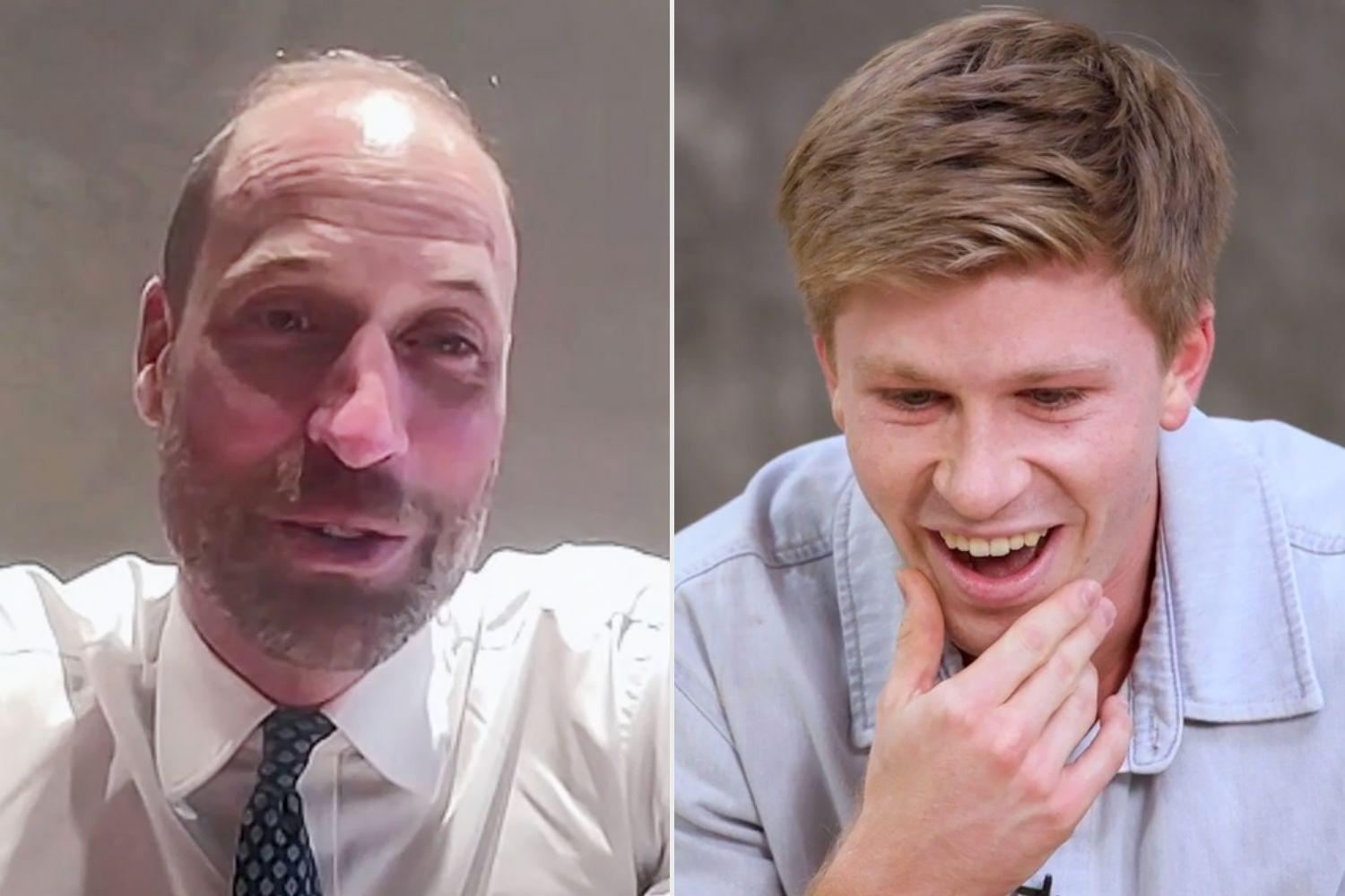 Prince William Makes Surprise Cameo on DWTS to Support 'Twinkle Toes' Robert Irwin!