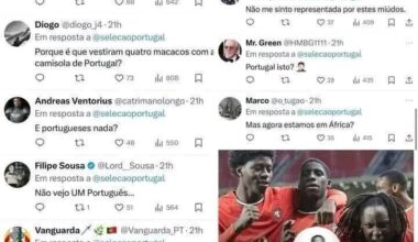 Para quando vão responsabilizar as pessoas pelos comentários racistas nas Redes Sociais?