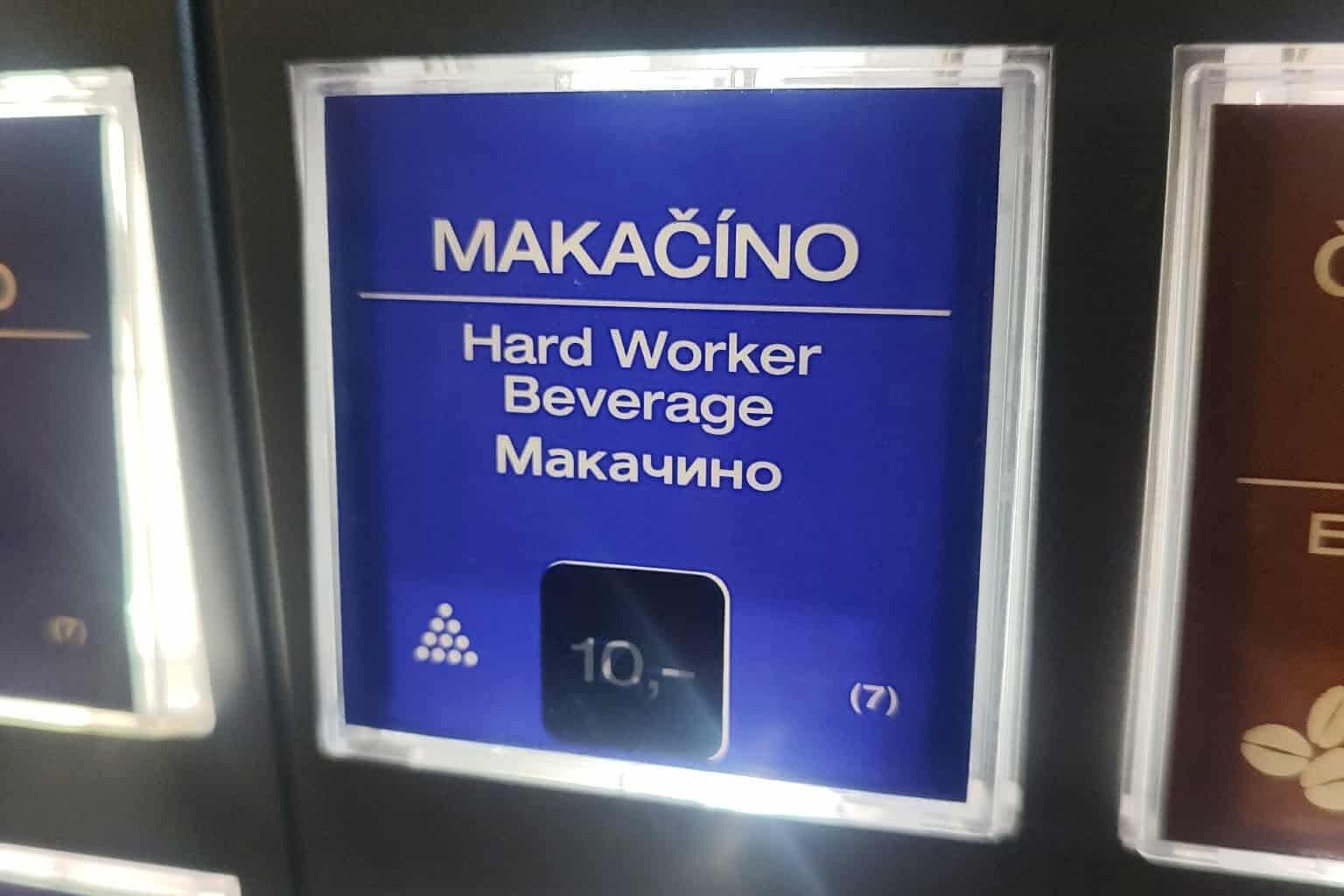 jedno makačíno a hurá do práce!