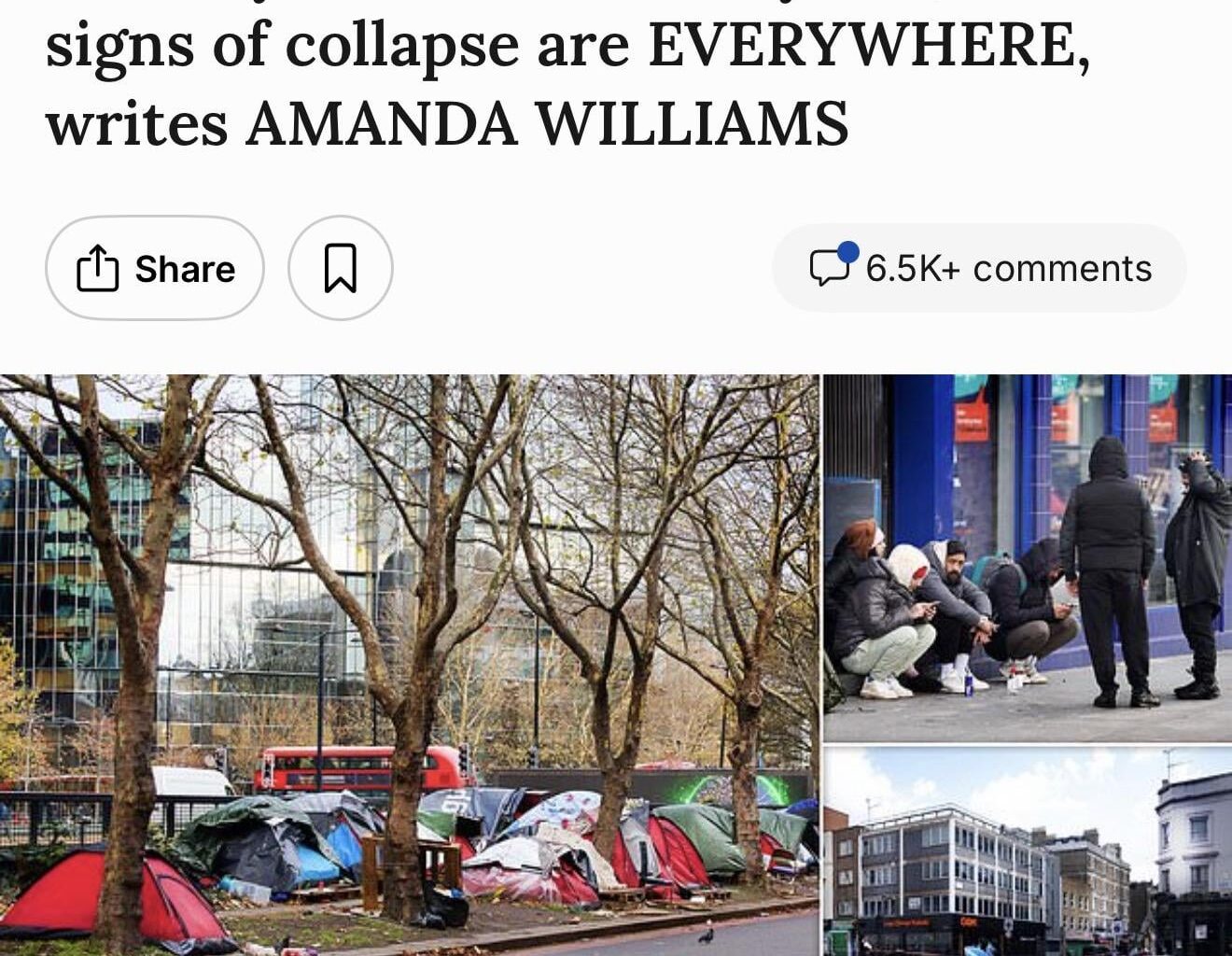 How pathetic are these articles getting, trying to make London sound like 1980s Miami Vice!