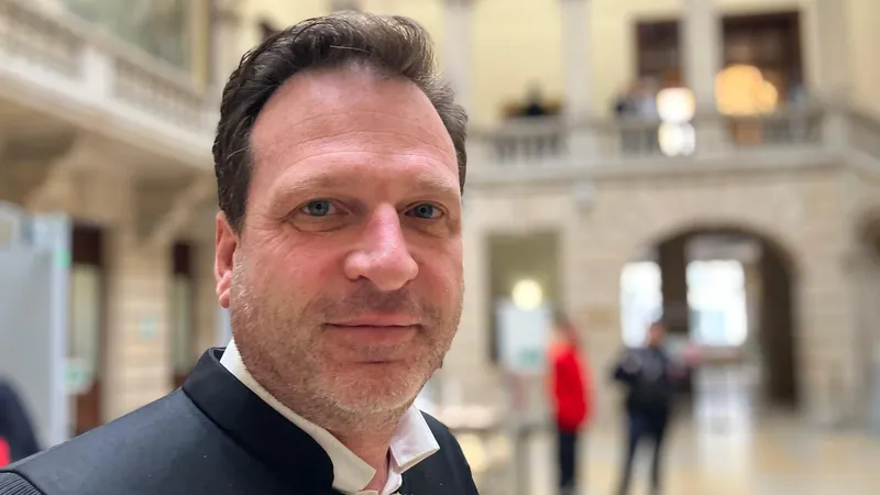 Me Berna, avocat de parties civiles au procès de Frédéric Péchier.