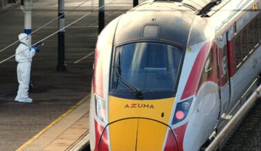 Police to patrol UK trains after 11 stabbed in Huntingdon rail attack