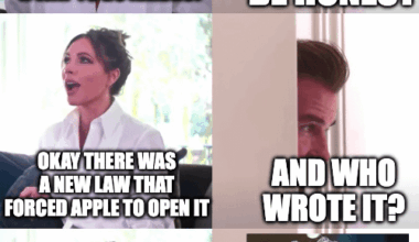 Ahhhh... those pesky EU regulations making life better for everyone. Including ungrateful savages